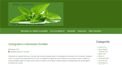 Desktop Screenshot of frec-menta.ro