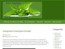 Tablet Screenshot of frec-menta.ro